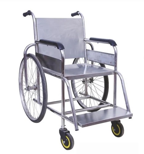 Full Stainless Steel Wheelchair